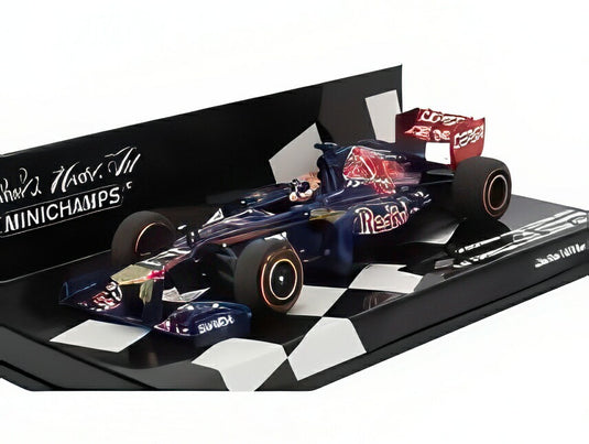 TORO ROSSO F1 RENAULT STR9 #33 初F1テスト アドリア 2014 マックスフェルスタッペン ブルー/レッド/ MINICHAMPS 1/43 ミニカー