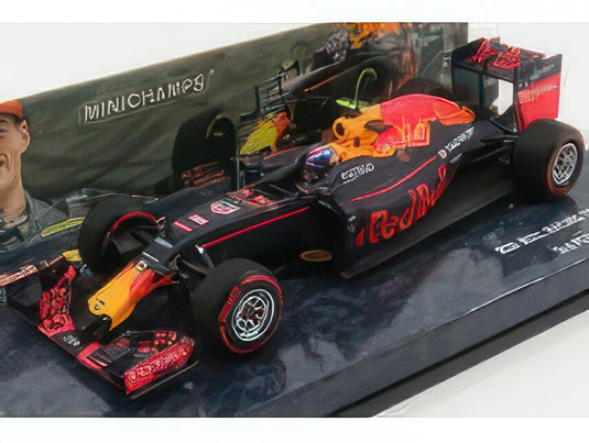 RED BULL F1 RB12 TAG HEUER N 33 3rd GERMAN GP 2016 MAX VERSTAPPEN MATT BLUE RED YELLOW/MINICHAMPS 1/43ミニカー