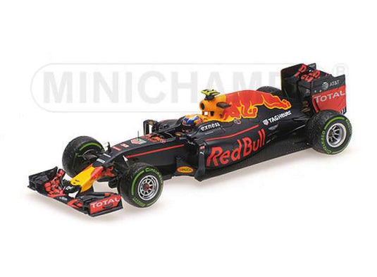 2016 Red Bull Racing Tag Heuer RB12 Max Verstappen 3rd place Brazilian GP レジンシリーズ blue/yellow/red/MINICHAMPS 1/43ミニカー