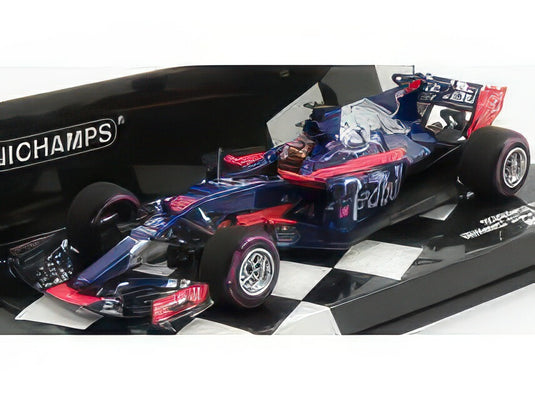 TORO ROSSO F1 RENAULT STR12 N 28 MEXICAN GP 2017 B.HARTLEY BLUE RED/MINICHAMPS 1/43ミニカー