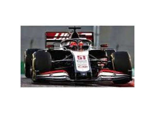 2020 Haas F1 Team VF-20 Pietro Fittipaldi Abu Dhabi GP, black/white/red/MINICHAMPS 1/43ミニカー