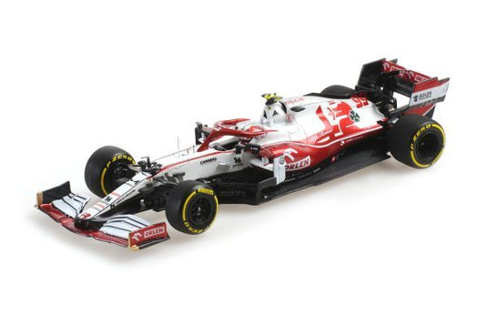 2021 Alpha Romeo Racing Orlen C41 Bahrain GP Antonio Giovinazzi, white/red/MINICHAMPS 1/43ミニカー