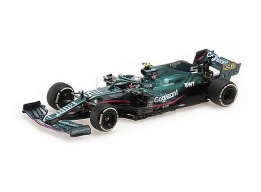 2021 Aston Martin Cognizant Formula One Team AMR21 Monaco GP Sebastian Vettel, green/MINICHAMPS 1/43ミニカー