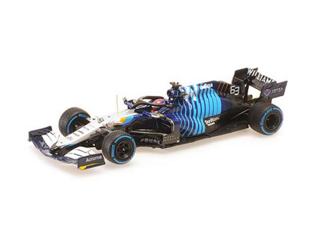 2021 Williams Racing Mercedes FW43B George Russel 2nd Place Belgian GP/MINICHAMPS 1/43ミニカー