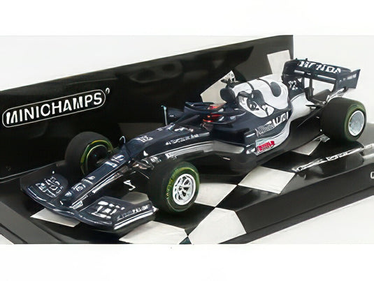 ALPHA TAURI F1 AT02 HONDA RA620H TEAM ALPHA TAURI N 22 TURKISH GP 2021 角田裕毅 WHITE BLUE/MINICHAMPS 1/43ミニカー