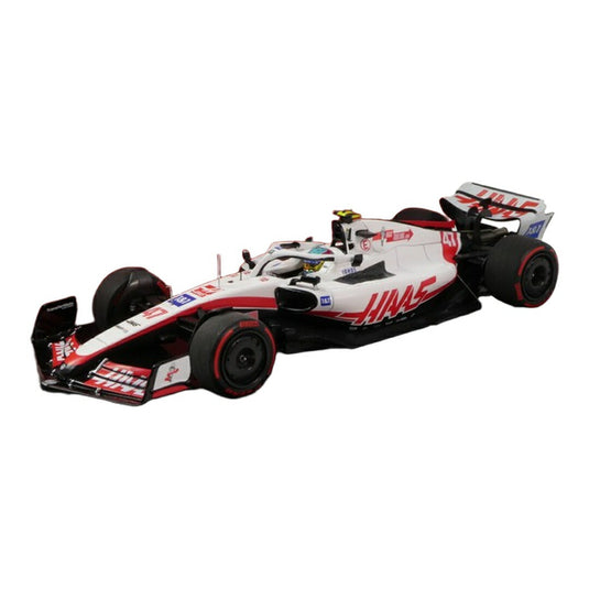 Haasハース VF-22 2022 ホワイト #47 ミックシューマッハ 初ポイント イギリスGP 702台限定 / MINICHAMPS 1/43 ミニカー