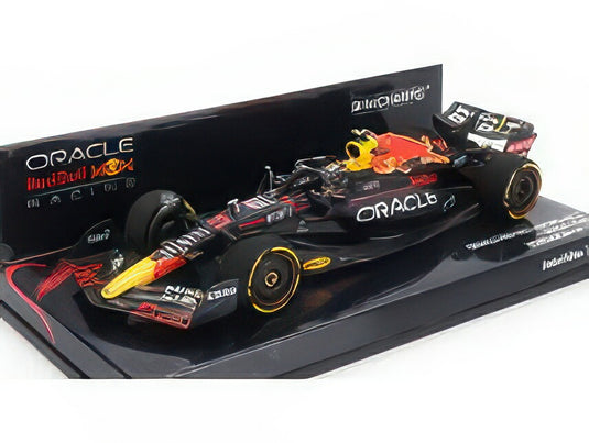 RED BULL F1 RB18 TEAM ORACLE RED BULL RACING N 11 HUNGARIAN GP 2022 SERGIO PEREZ MATT BLUE YELLOW RED/MINICHAMPS 1/43ミニカー