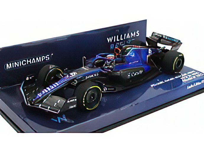 WILLIAMS  F1 FW44 TEAM WILLIAMS RACING N 45 ITALY GP 2022 NYCK DE VRIES  BLUE/MINICHAMPS 1/43ミニカー