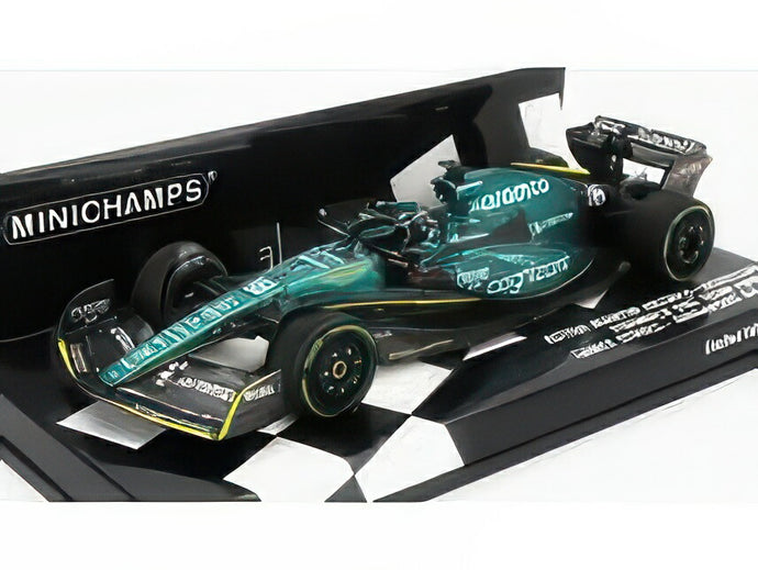 【予約】ASTON MARTIN F1 AMR22 TEAM ARAMCO COGNIZART N 18 SINGAPORE GP 2022 LANCE STROLL - GREEN BLACK /Minichamps 1/43 ミニカー