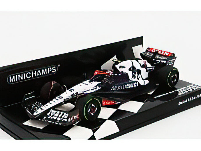 ALPHA TAURI F1 AT04 TEAM ALPHA TAURI N 40 DUTCH GP 2023 LIAM LAWSON BLUE WHITE/MINICHAMPS 1/43ミニカー