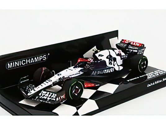 ALPHA TAURI F1 AT04 TEAM ALPHA TAURI N 40 DUTCH GP 2023 LIAM LAWSON BLUE WHITE/MINICHAMPS 1/43ミニカー