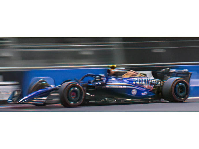 【予約】12月以降発売予定ウィリアムズ F1 FW45 WILLIAMS GULF N 2 LAS VEGAS USA GP 2023 LOGAN SARGEANT - BLUE BLACK /Minichamps 1/43 ミニカー