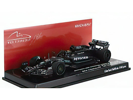 MERCEDES GP F1 W14 TEAM MERCEDES AMG PETRONAS FORMULA ONE N 47 TEST BARCELONA 2023 MICK SCHUMACHER MATT BLACK/MINICHAMPS 1/43ミニカー