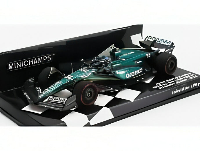 アストンマーティン F1 AMR24 チーム アラムコ コグニザント N 14 シーズン 2024 フェルナンド アロンソ グリーン ブラック/ MINICHAMPS 1/43 ミニカー