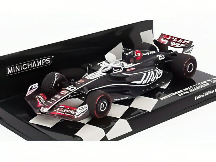 HAAS F1 VF24 TEAM MONEYGRAM HAAS #20 2024シーズン ケビンマグヌッセン ブラック/ホワイト/ MINICHAMPS 1/43 ミニカー