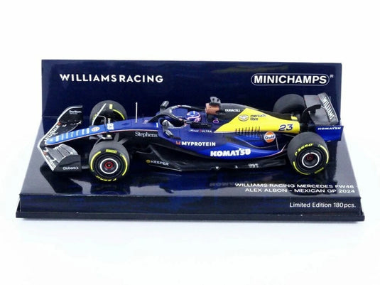 Williamsウィリアムズ FW46 2024 Mexican GPメキシコGP A. Albonアルボン / MINICHAMPS 1/43 ミニカー