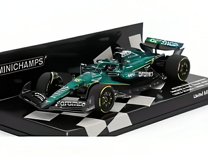ASTON MARTIN F1 AMR25 ARAMCO COGNIZANT No18 中国GP 2025 Lストロール グリーンブラック/ MINICHAMPS 1/43 ミニカー