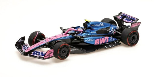【予約】ALPINEアルピーヌ F1 A525 チーム BWT N 43 スペインGP 2025 フランコ コラピント ブラック ブルー ピンク / MINICHAMPS 1/43 ミニカー