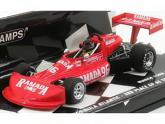MARCH FORD 76B COSWORTH FORMULA ATLANTIC N 96 3rd GP DE TROIS RIVIERES PARK 1976 J.HUNT RED/MINICHAMPS 1/43ミニカー
