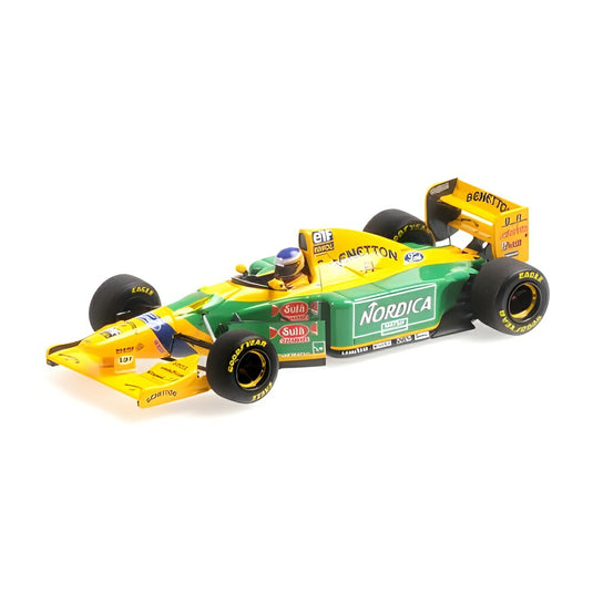 Benetton Fordベネトンフォード B193B Alboreto テストカー グリーン/イエロー / Minichamps 1/43 ミニカー