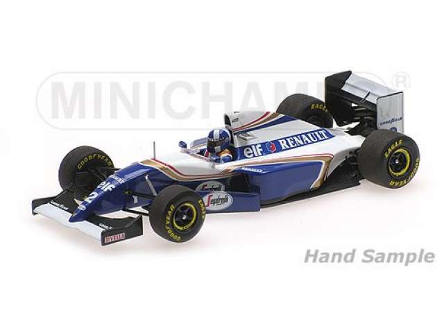 1994 Williams Renault FW16 David Coulthard GP Debut Spanish GP レジンシリーズ blue/white/MINICHAMPS 1/43ミニカー