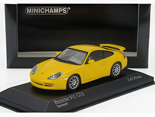 PORSCHE 911 996 GT3 COUPE 1999 イエロー/ MINICHAMPS 1/43 ミニカー