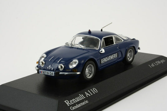 Renault Alpine A110 1971 GENDARMERIE/ MINICHAMPS 1/43 ミニカー