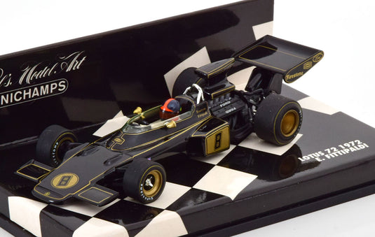 Lotusロータス 72 World Championワールドチャンピオン 1972 Fittipaldiフィッティパルディ / MINICHAMPS 1/43 ミニカー