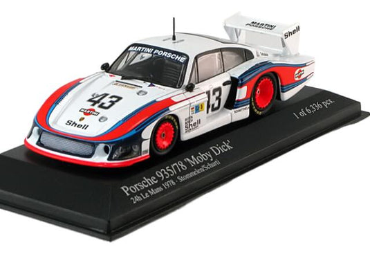 ポルシェ935/78 モビーディック 1978 マティーニ / MINICHAMPS 1/43 ミニカー