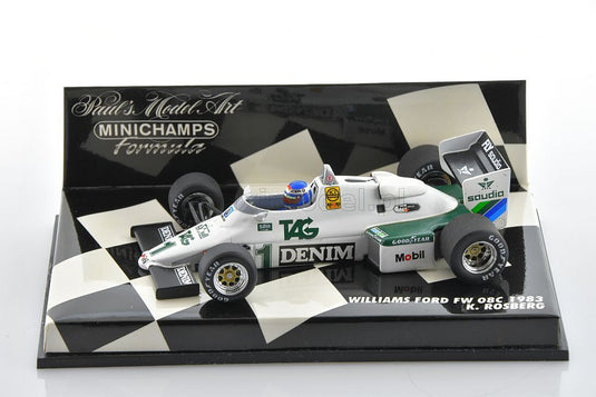 Williamsウィリアムズ Fordフォード FW 08C 1983 Rosbergロズベルグ / MINICHAMPS 1/43 ミニカー