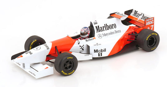 McLarenマクラーレン Mercedesメルセデス MP4/10 1995 Mansellマンセル マルボロデカール/サイン付 / MINICHAMPS 1/18 ミニカー