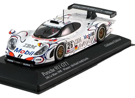 ポルシェ911 996 GT1 1998 / MINICHAMPS 1/43 ミニカー