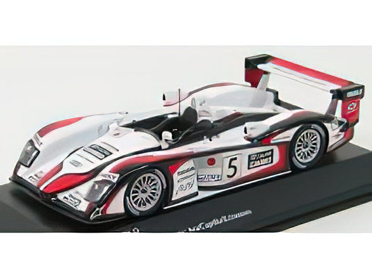 AUDI  R8 3.6L TURBO V8 TEAM GOH AUDI SPORT JAPAN N 5 WINNER 24h LE MANS 2004 T.KRISTENSEN  S.ARA  R.CAPELLO  WHITE RED/ミニチャンプス 1/43ミニカー