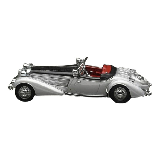 Horchホルヒ 855 スペシャルロードスター シルバー ブラック / MINICHAMPS 1/43 ミニカー