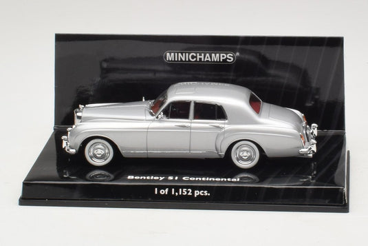 Bentleyベントレー S1 コンチネンタル シルバー 1152台限定 / MINICHAMPS 1/43 ミニカー