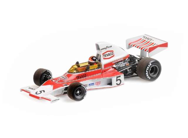1974 McLaren Ford M23 E.Fittipaldi #5 World Champion edition, red/white/MINICHAMPS 1/43ミニカー
