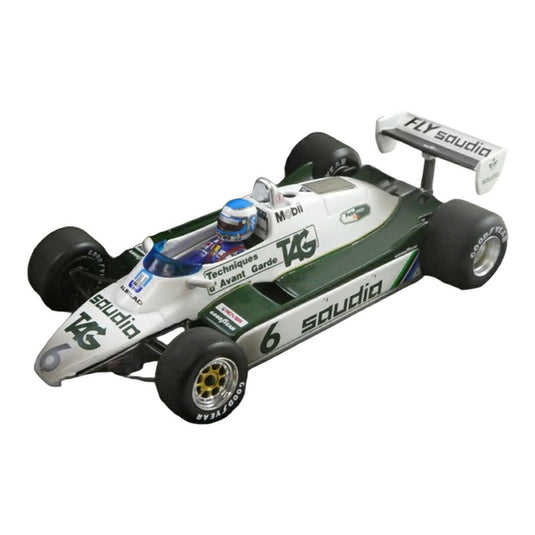 Williamsウィリアムズ FW08 1982 ホワイト/グリーン #6 ウィリアムズ フィニッシュラインエディション / MINICHAMPS 1/43 ミニカー