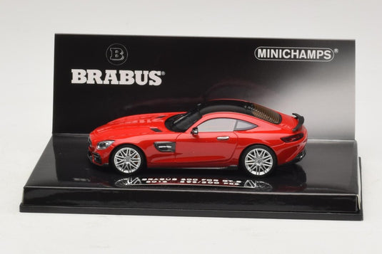 Mercedesメルセデス Brabusブラバス 600 GT S C190 2016 レッド 300台限定 / MINICHAMPS 1/43 ミニカー