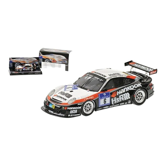Porscheポルシェ 997 GT3 ニュルブルクリンク 2009 No.6 ホワイト/ブラック / Minichamps 1/43 ミニカー