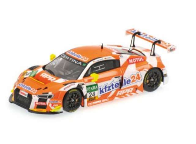 2016 Audi R8 LMS KFZTEILE 24-APR MOTORSPORT Vanthoor/Stoll ADAC GT Masters, orange/MINICHAMPS 1/43ミニカー