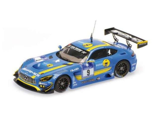 2016 Mercedes-Benz AMG GT3 Buurman/Engel/Haupt/Muller 24H Nurburgring, blue/MINICHAMPS 1/43ミニカー