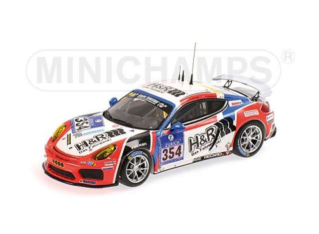 2016 Porsche Cayman GT4 Clubsport Holmlund/Graberg/Marshall/Gusenbauer 24H Nurburgring/MINICHAMPS 1/43ミニカー