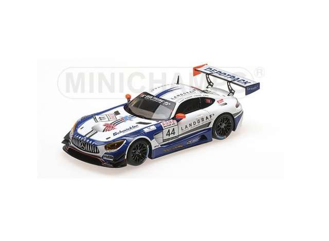 2017 Mercedes AMG GT3 Schmickler Performance Landgraf/ Schmickler/Schmickler/Riemer VLN レジンシリーズ/MINICHAMPS 1/43ミニカー