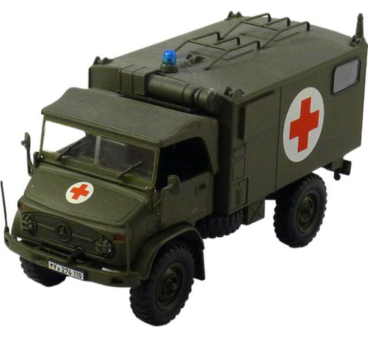 メルセデス ウニモグ404 1960 オリーブグリーン / MINICHAMPS 1/43 ミニカー