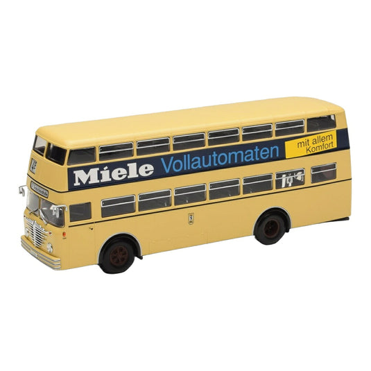 Bussing D2U Heckturen Miele 1960s イエロー / MINICHAMPS 1/43 ミニカー