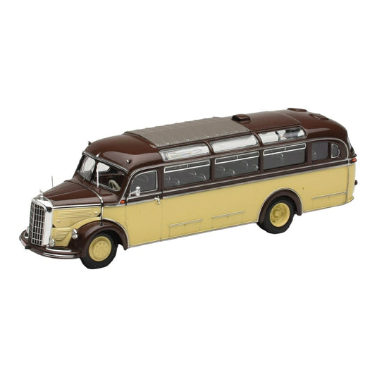 Mercedes Benzメルセデスベンツ O 3500 バス Sadar ブラウン/イエロー / MINICHAMPS 1/43 ミニカー