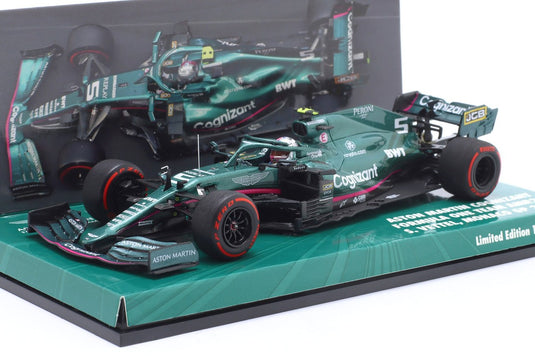 Astonアストンマーチン AMR21 S. Vettel #5 2021 モナコGP 限定 / MINICHAMPS 1/43 ミニカー