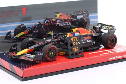 Red Bullレッドブル RB19 No.1 マックスフェルスタッペン 2023 バーレーンGP優勝車 / MINICHAMPS 1/43 ミニカー