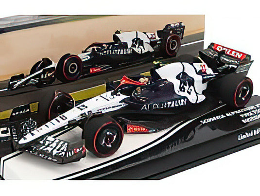 ALPHA TAURI  F1 AT04 TEAM ALPHA TAURI N 22 SILVERSTONE BRITISH GP 2023 YUKI TSUNODA  BLUE WHITE/MINICHAMPS 1/43ミニカー