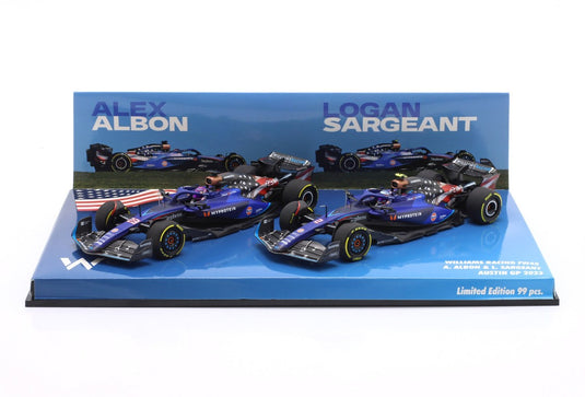 Williamsウィリアムズ Racingレーシング FW45 2023 ブルー #23 #2 オースティンGP 99台限定 / MINICHAMPS 1/43 ミニカー